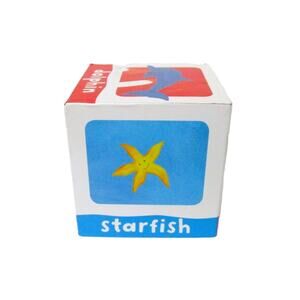 Fisher Price Stack and Explore Blocks, Set of 5, First Words, Animals, Nested